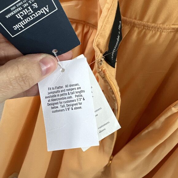 Abercrombie & Fitch Peach Mini Dress - Picture 16 of 16